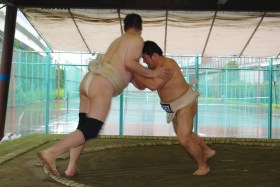 ぶつかり稽古