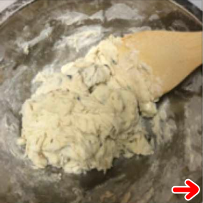 �i�J���̂����Ђ����g���ăt���C�p���Ńp�����Ă���