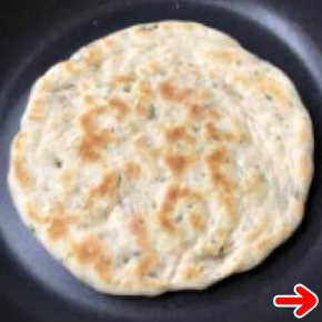 �i�J���̂����Ђ����g���ăt���C�p���Ńp�����Ă���