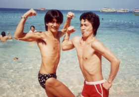 清水宏次朗さんと野木社長