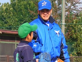 種田選手との会話