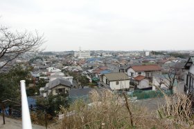 富士山見えず