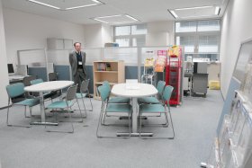 おしごと情報コーナーの様子1