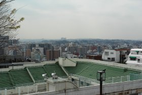 野毛山の展望台から