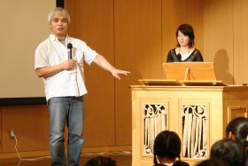 ポジティフ・オルガンと神戸さん
