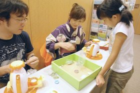 缶バッチづくり