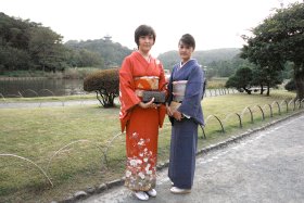 着物姿のお二人