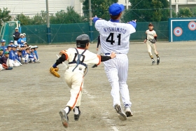 タッチアウト!