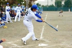 相川捕手のホームラン