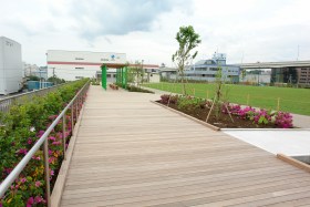 公園の入口