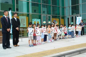 新杉田のびのび保育園の園児たち