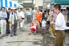 サックス奏者の渡辺純一さん