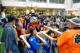 ウェスト☆キッズ 子ども神輿