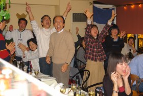 盛り上がる客席