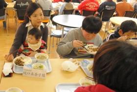 いのちの授業 給食タイム