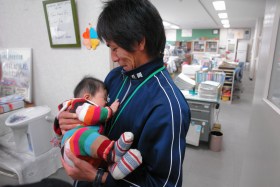 いのちの授業 校長室にて