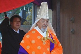 妙法寺の法燈継承式