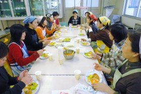 屏風浦小PTA料理講習会