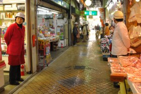 浜マーケットで防災訓練