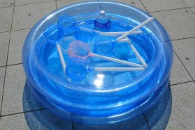 らびすた打ち水大会2008