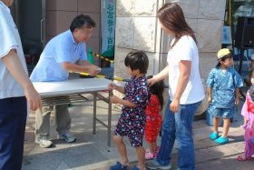 らびすた打ち水大会2008
