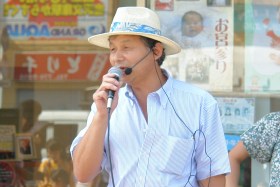らびすた打ち水大会2008