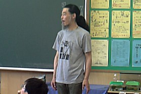 杉小でエコキャップ
