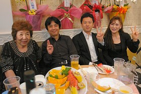 スタジオ伸光・オープン記念パーティ