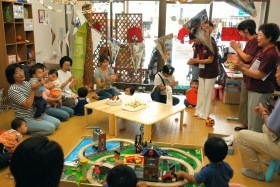 子育てキディ洋光台のお誕生会