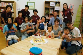 子育てキディ洋光台のお誕生会