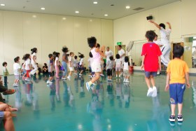 「Climb-uP」によるダブルダッチ教室