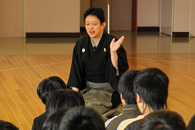 蝋燭能ワークショップ in 杉田小