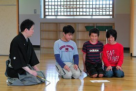 蝋燭能ワークショップ in 杉田小