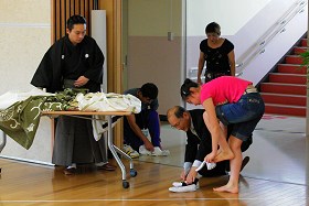 蝋燭能ワークショップ in 杉田小