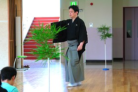 蝋燭能ワークショップ in 杉田小