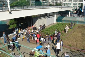 森東小の畑