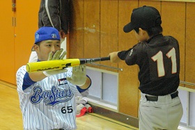 ベイスターズ野球教室2008