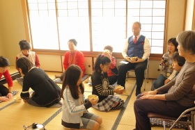 洋四小コミュニティハウスの発表会