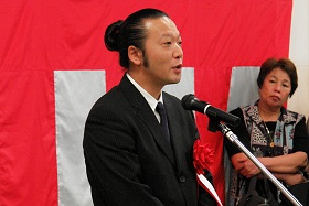 美空ひばり生誕記念碑 竣工除幕式