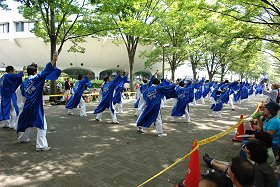 原宿よさこい2010にスペース杉田が出場