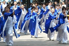 原宿よさこい2010にスペース杉田が出場