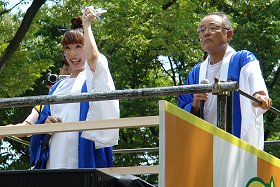 原宿よさこい2010にスペース杉田が出場