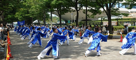 原宿よさこい2010にスペース杉田が出場