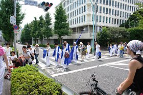 原宿よさこい2010にスペース杉田が出場