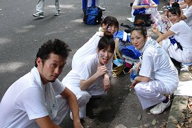 原宿よさこい2010にスペース杉田が出場