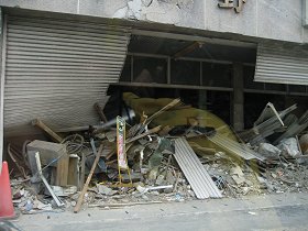 杉田の商店街が気仙沼の商店街を応援