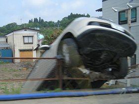 杉田の商店街が気仙沼の商店街を応援