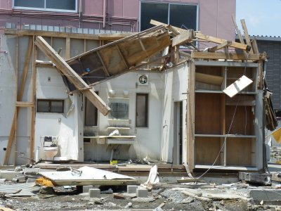 杉田の商店街が気仙沼の商店街を応援