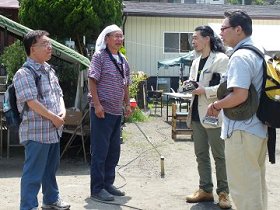 杉田の商店街が気仙沼の商店街を応援