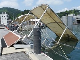 杉田の商店街が気仙沼の商店街を応援